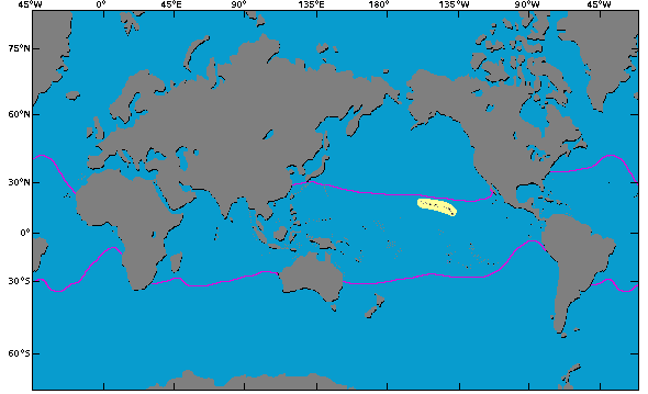 map of Hawaii / Karte von Hawaii